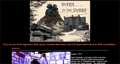 Desktop Screenshot of darkinthepark.com