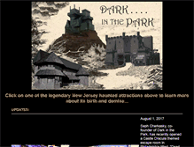 Tablet Screenshot of darkinthepark.com